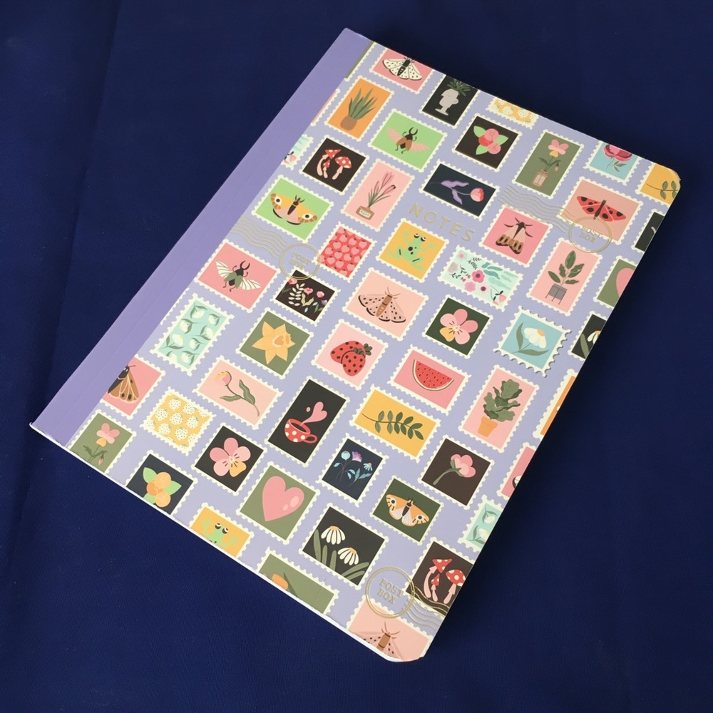 Cute Stamp Photo Notebook Journal